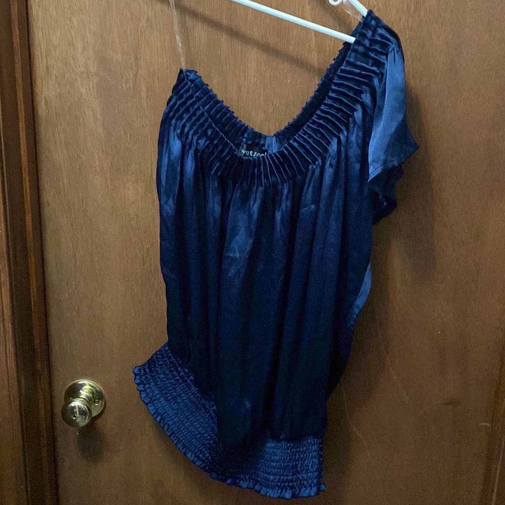 One shoulder Wet Seal top